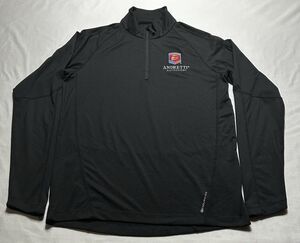 Andretti Autosport Performance 1/4 Zip Shirt Indy Car Pit Crew Black *READ